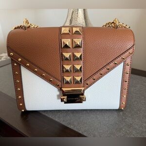 Michael Kors Whitney Crossbody Bag with Gold Accents